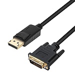 DisplayPort 1.1 to DVI-D 듀얼 변환케이블, 락킹 커넥터, DW-DPD-2M (2m)