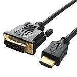 HDMI 1.4 to DVI-D 듀얼 변환케이블, DW-HDMD-3M (3m)