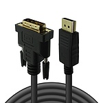 DisplayPort 1.1 to DVI-D 듀얼 변환케이블, 락킹 커넥터, DWCO09 (2m)