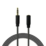3.5 스테레오 to 3.5 스테레오 M/F 연장케이블, 보급형, DWST08 (1.5m)