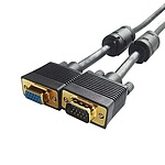 RGB(VGA) to RGB(VGA) M/F 연장케이블, DW-RGBF-5M (블랙/5m)