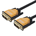 DVI-D 싱글 케이블, 골드메탈, JUSTLINK-DD030G (3m)