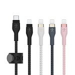 Type-C to 라이트닝 8핀 60W 고속 충전케이블, 부스트업 프로 플렉스, CAA011bt2MWH (화이트/2m)
