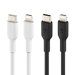 Type-C to 라이트닝 8핀 30W 고속 충전케이블, 부스트, CAA003bt2MWH (화이트/2m)