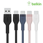 USB-A 2.0 to Type-C 60W 고속 충전케이블, 부스트업 플렉스, CAB008bt1MBK (블랙/1m)