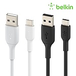 USB-A 2.0 to Type-C 60W 고속 충전케이블, 부스트업, CAB001bt1MWH (화이트/1m)