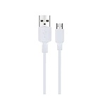 USB-A 2.0 to Micro 5핀 고속 충전케이블 (화이트/벌크/1m)