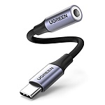 Type-C to 3.5 스테레오 변환케이블, AUX 이어폰 연장선 U-80154