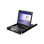 시스라인 19인치 LCD KVM 스위치 COMBO 8:1 (HUNE-108D)