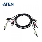 USB HDMI KVM 케이블 with 오디오 1.8M (2L-7D02UH)