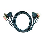 KVM 케이블 (USB,오디오,DVI-D) 5M (2L-7D05U)