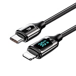 디스플레이 C to 8핀 충전 케이블 1.2M HT-3C027