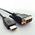 HDMI 1.4 to DVI-D 싱글 변환케이블, HT-HD015 (1.5m)