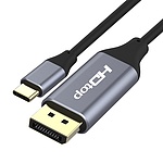 Type-C 3.1 to DisplayPort 1.2 미러링 케이블, HT-3C002 (1.8m)