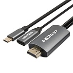USB C타입 to 4K 60Hz HDMI PD케이블 1.8M HT-3C019
