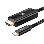Type-C 3.1 to HDMI 2.1 미러링 케이블, 넷플릭스지원, HT-3C025 (1.8m)
