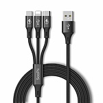 QC3.0 3in1동시 고속 멀티충전케이블 (S07QC) (30Cm)