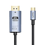 Type-C 3.1 to DisplayPort 1.4 미러링 케이블, 넷플릭스지원, CD86A (3m)