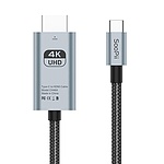 Type-C 3.1 to HDMI 2.0 미러링 케이블, 넷플릭스지원, CH46A (2m)