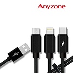 3in1 멀티 케이블 1.2M (ANY-C12)