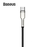 Type-C to Type-C 100W 고속 충전케이블, 아연합금 세라믹메탈, CATJK-D01 (블랙/2m)
