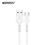 USB-A to Type-C 고속 충전케이블, 스피디 (화이트/1m)