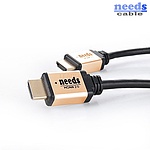 HDMI 2.0 케이블, 골드메탈, NDC-HDMI20G-030M (3m)