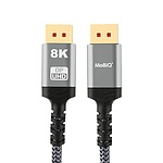 DisplayPort 1.4 케이블, 실버메탈, EM-DPTDP1M (1m)
