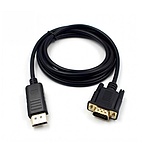 DisplayPort 1.1 to RGB(VGA) 변환케이블, 락킹 커넥터, T-DP11VGA18 (1.8m)