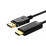 Displayport 1.2 to HDMI 1.4 변환케이블, 락킹 커넥터, T-DP12HD18 (1.8m)