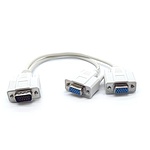 RGB(VGA) 케이블, Y형 아날로그 병렬분배, T-VGAM2F (0.25m)