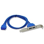 USB3.0 확장 브라켓/2port 가이드 (T-USB30G)