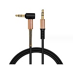 3.5 스테레오 to 3.5 스테레오 케이블, 한쪽 90도 꺾임, T-ST-MM-A1M (1m)