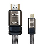 Micro HDMI to HDMI 2.0 변환케이블, KL32 (3m)
