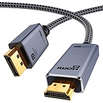DisplayPort 1.4 to HDMI 2.0 변환케이블, 그레이메탈, CH14DH3M0 (3m)