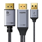 HDMI 2.0 to DisplayPort 1.2 변환 케이블, SVP2014-1.5M (1.5m)