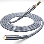3.5 스테레오 to 3.5 스테레오 M/F 연장케이블, 4극 AUX, WA35MF-0.5M (0.5m)