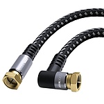 RF to RF 5C 안테나 케이블, 한쪽 90도 꺽임, ZN8686-10M (10m)