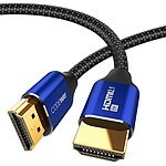 HDMI 2.1 케이블, 프리미엄 블루메탈, CS21HH2M0 (2m)