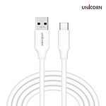 USB-A 2.0 to Type-C 30W 고속 충전케이블, ACP-2M (화이트/2m)