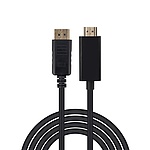 DisplayPort 1.2 to HDMI 1.4 변환케이블, 락킹 커넥터, DTH-5.0M (5m)