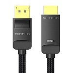 DisplayPort 1.4 to HDMI 2.0 케이블, 락킹 커넥터, HFKBI (3m)