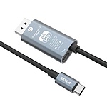 Type-C to DisplayPort 1.4 미러링 케이블, 충전지원, BZ-CTODP (2m)