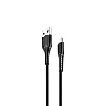 USB-A 2.0 to Type-C 충전케이블, SJ366USB01 (블랙/1m)