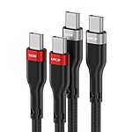 C to C 타입 메탈쉴드 PD 100W 고속충전 케이블 (1.2m)