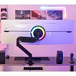 (법인전용) 카멜마운트 PMA2X 초 고중량 프리미엄 싱글 모니터암 (화이트)