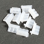 포트 먼지마개, USB Type-A 전용, T-DC-USB-PE10 (저가형 PE재질/10개)