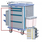 드레싱 카트 (HL-ICU12-2/HL-SSA-AC)