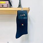 남성 정장 패턴 장목 양말 (AP5066)