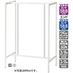 UR 중앙 양면 타입 화이트 W120cm